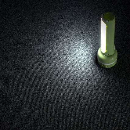 LED uppladdningsbar ficklampa LED/1W/230V 330 glansig 1000 mAh