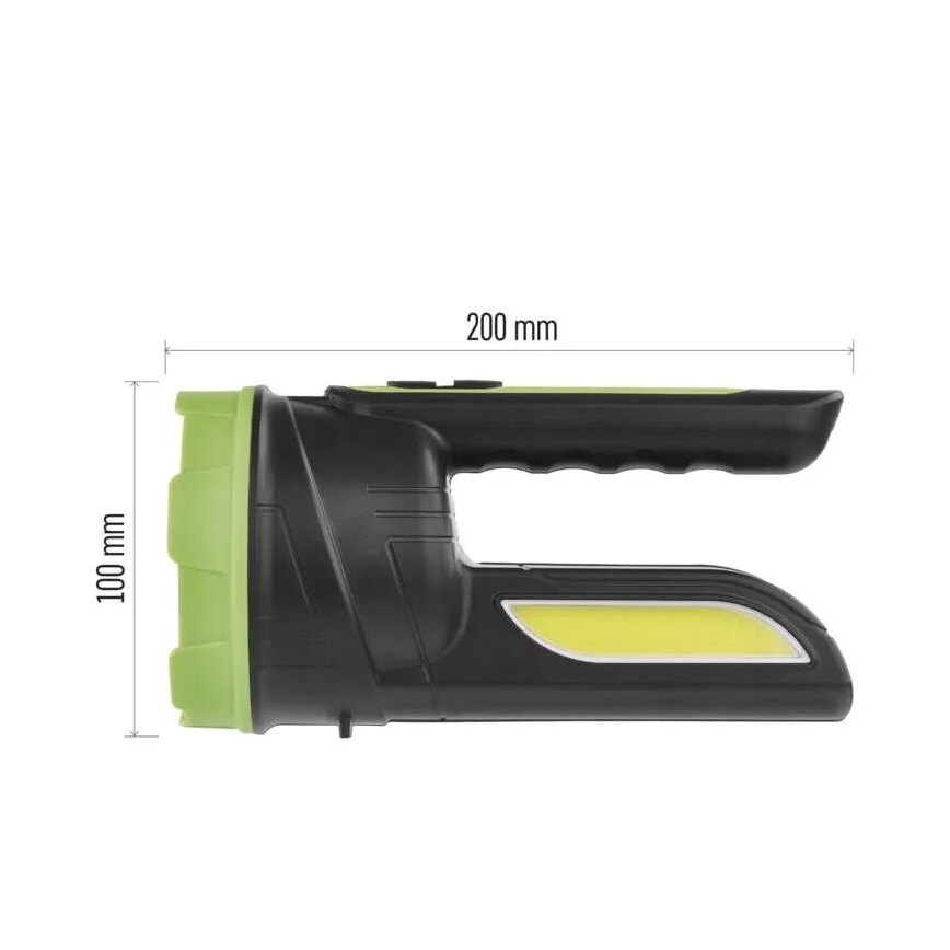 LED uppladdningsbar ficklampa LED/3,7V 210 lm 1800mAh