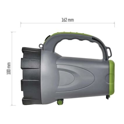 LED uppladdningsbar ficklampa LED/3,7V 300 lm 2400mAh