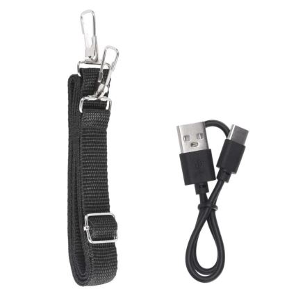 LED uppladdningsbar ficklampa LED/3,7V IP43 700 lm 3600mAh
