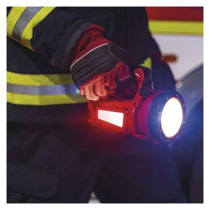 LED uppladdningsbar ficklampa LED/3,7V IP44 1000 lm 15000mAh