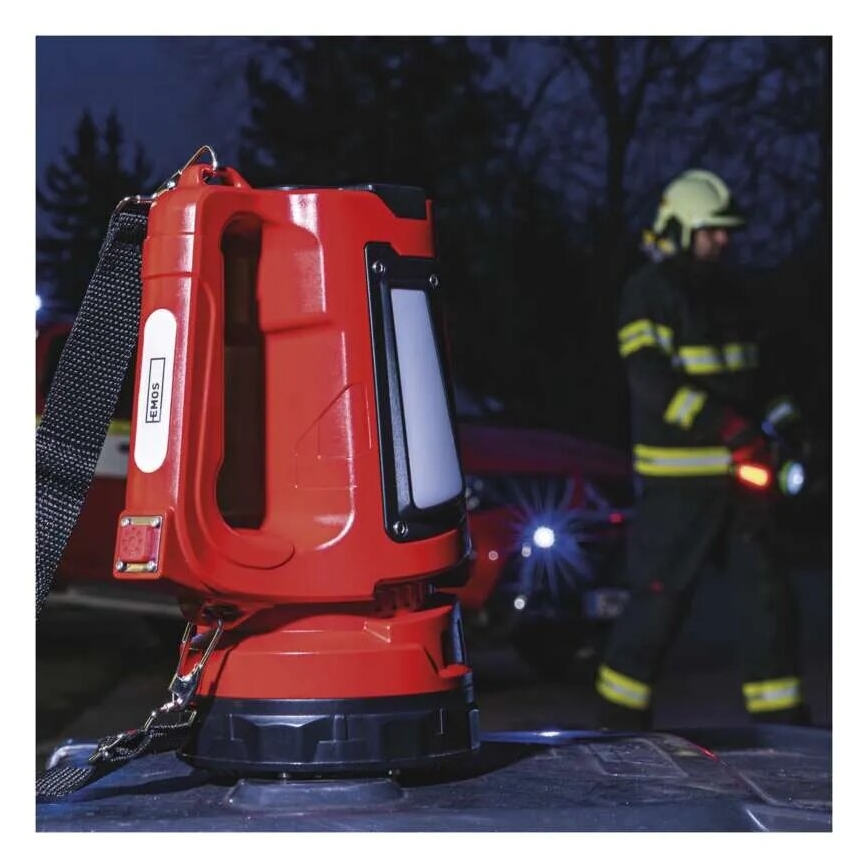 LED uppladdningsbar ficklampa LED/3,7V IP44 1000 lm 15000mAh