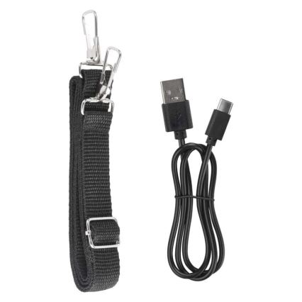 LED uppladdningsbar ficklampa LED/3,7V IP44 1000 lm 15000mAh