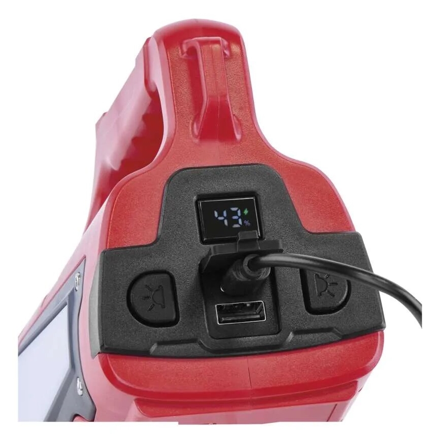 LED uppladdningsbar ficklampa LED/3,7V IP44 1000 lm 15000mAh