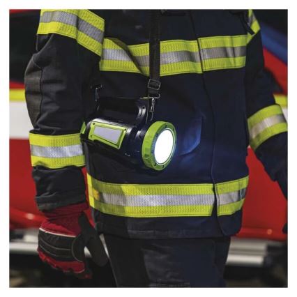 LED uppladdningsbar ficklampa LED/3,7V IP44 850 lm 8000mAh