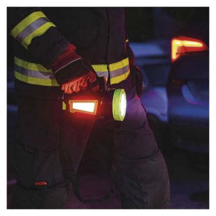 LED uppladdningsbar ficklampa LED/3,7V IP44 850 lm 8000mAh