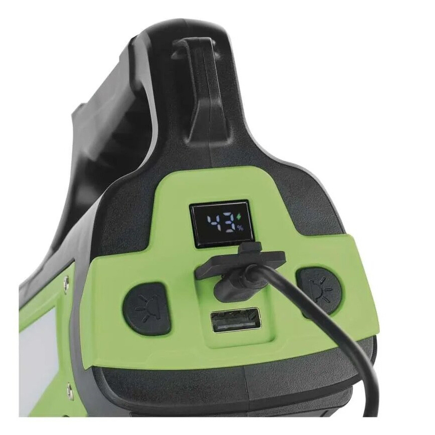 LED uppladdningsbar ficklampa LED/3,7V IP44 850 lm 8000mAh