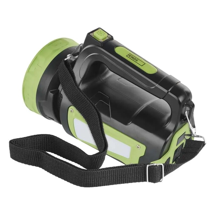 LED uppladdningsbar ficklampa LED/3,7V IP44 850 lm 8000mAh