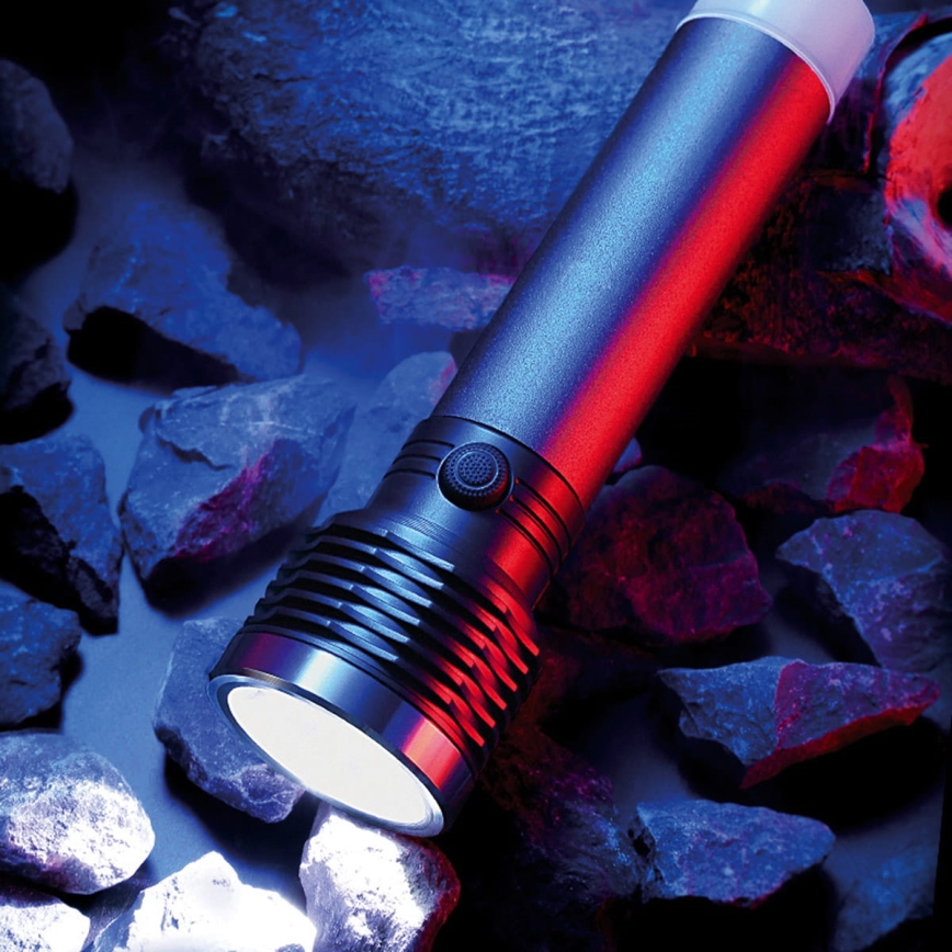LED uppladdningsbar ficklampa LED/4,5W/3,7V 1200 mAh