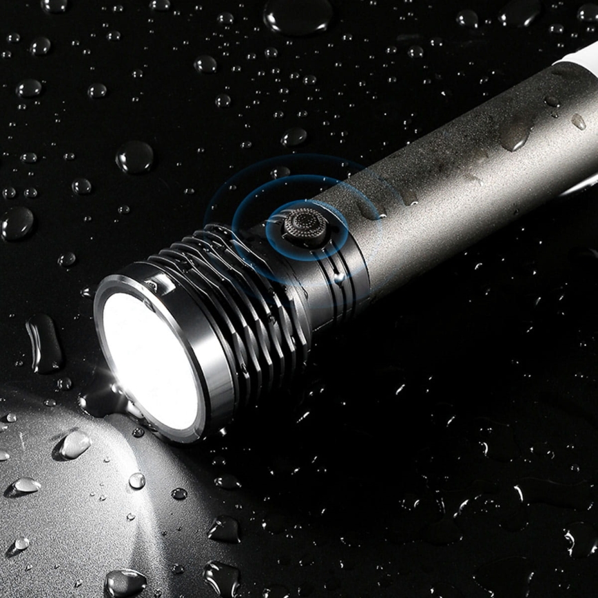 LED uppladdningsbar ficklampa LED/4,5W/3,7V 1200 mAh