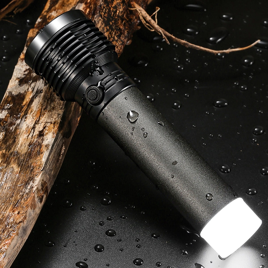 LED uppladdningsbar ficklampa LED/4,5W/3,7V 1200 mAh