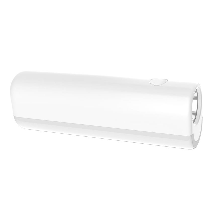 LED uppladdningsbar ficklampa LED/4,5W/3,7V 1200 mAh vit