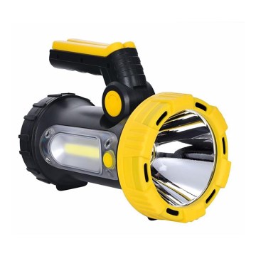 LED uppladdningsbar ficklampa LED/5W/4000mAh + LED/3W