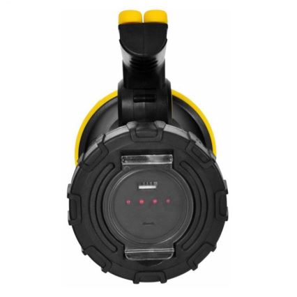 LED uppladdningsbar ficklampa LED/5W/4000mAh + LED/3W