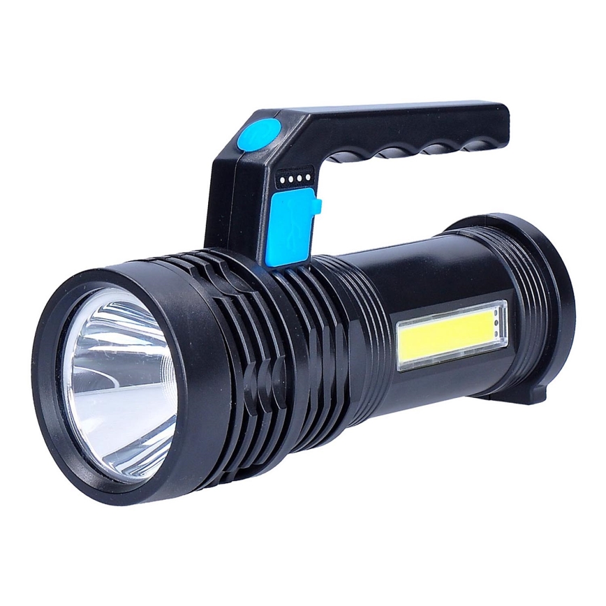 LED uppladdningsbar ficklampa LED/6W/800 mAh 3,7V IP44