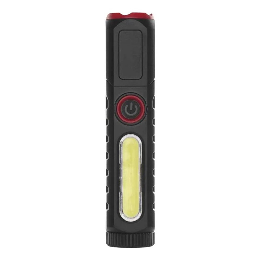 LED uppladdningsbar ficklampa LED/USB/3,7V 120 lm 400 mAh