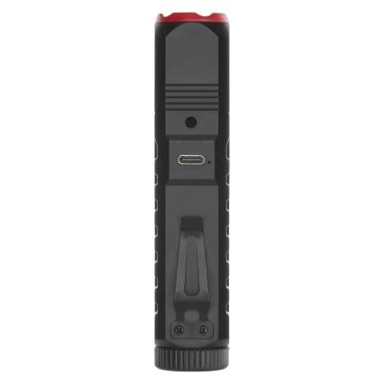 LED uppladdningsbar ficklampa LED/USB/3,7V 120 lm 400 mAh
