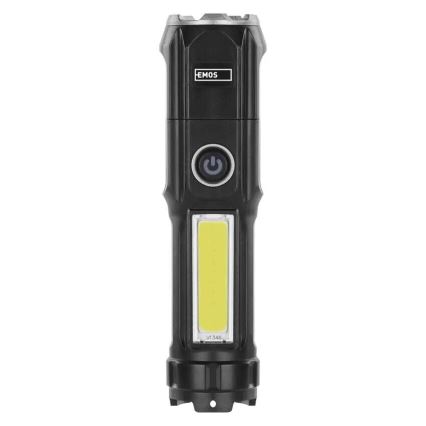LED uppladdningsbar ficklampa LED/USB/3,7V IP44 150 lm 1200mAh