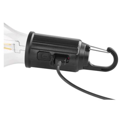 LED uppladdningsbar ficklampa LED/USB IP44 90 lm 400mAh