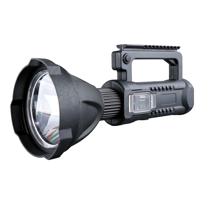 LED uppladdningsbar ficklampa med powerbankfunktion LED/4500 mAh 3,7V IP44
