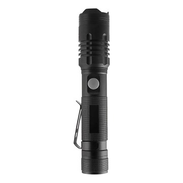 LED uppladdningsbar ficklampa USB LED/10W/5V IP54 1000 lm