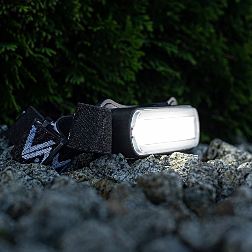 LED Dimbart uppladdningsbart pannlampa LED/5V IPX4 300 lm 1200 mAh