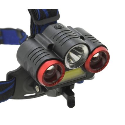 LED uppladdningsbar pannlampa LED/USB 670lm 3000 mAh