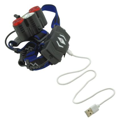 LED uppladdningsbar pannlampa LED/USB 670lm