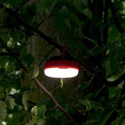 LED Ljusreglerad uppladdningsbar solcell ficklampa med strömbanksfunktion LED/3W/5V 3000/4000/6500K IPX6 500 glansig 2000 mAh