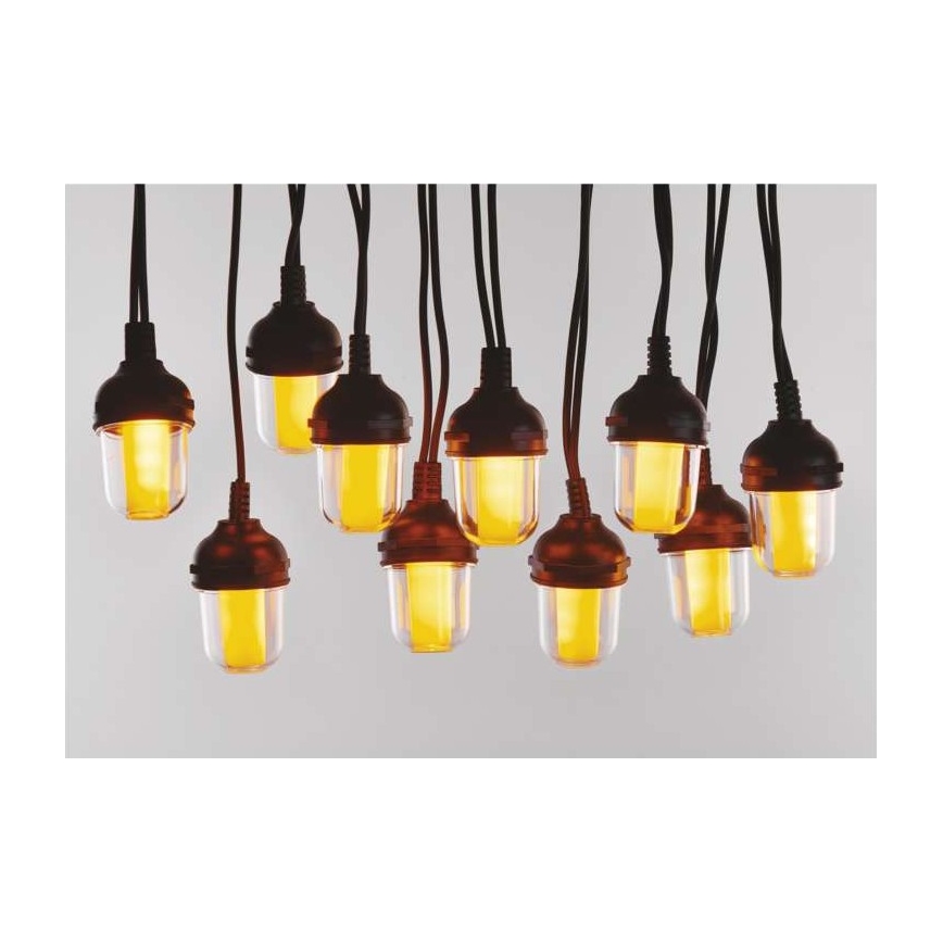 LED Utomhus  dekorativ kedja 100xLED/9,5m IP44