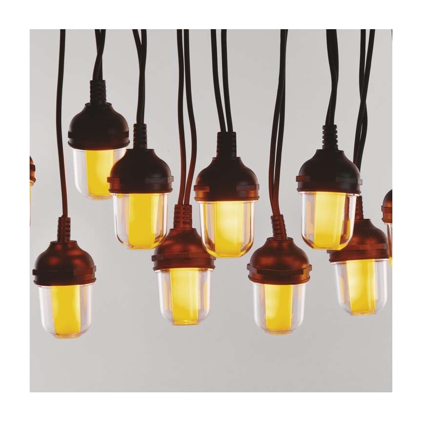 LED Utomhus  dekorativ kedja 100xLED/9,5m IP44