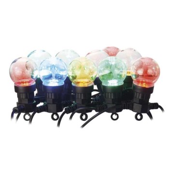 LED Utomhus  dekorativ kedja 50xLED/10m IP44 transparent 