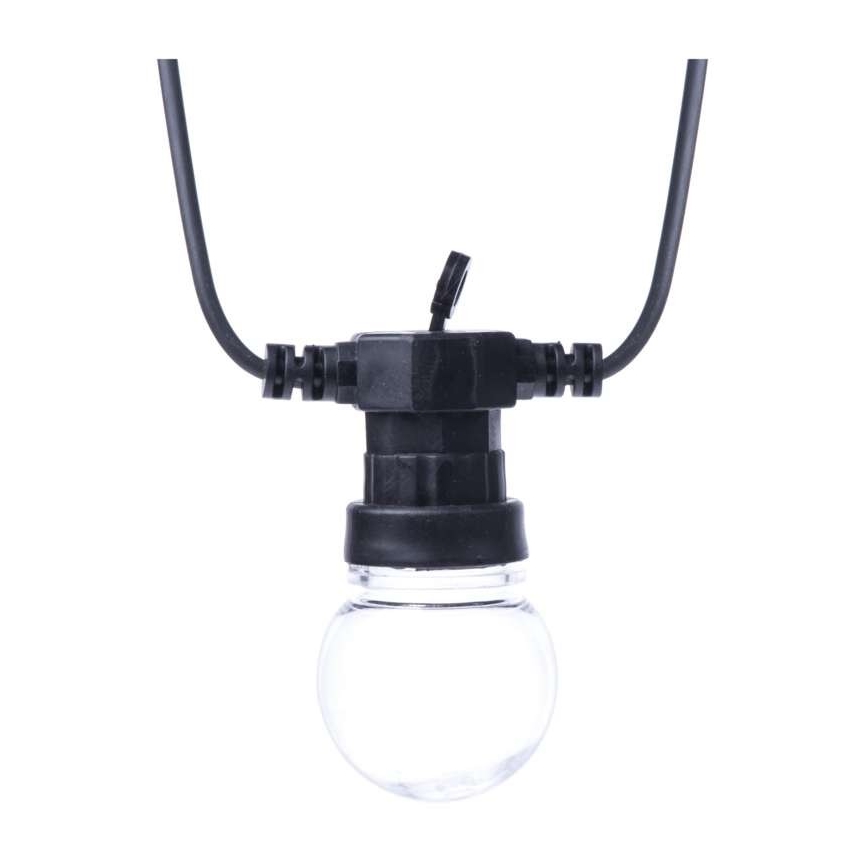 LED Utomhus  dekorativ kedja 50xLED/10m IP44 transparent 