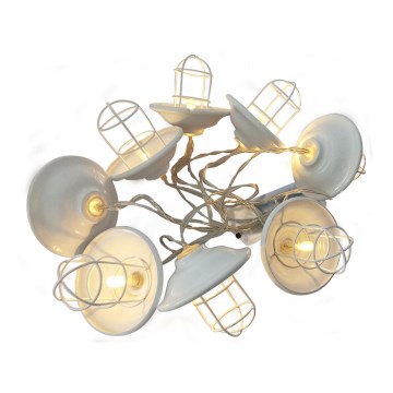 LED Utomhus dekorativbelysninging LOFT 10xLED/2xAA