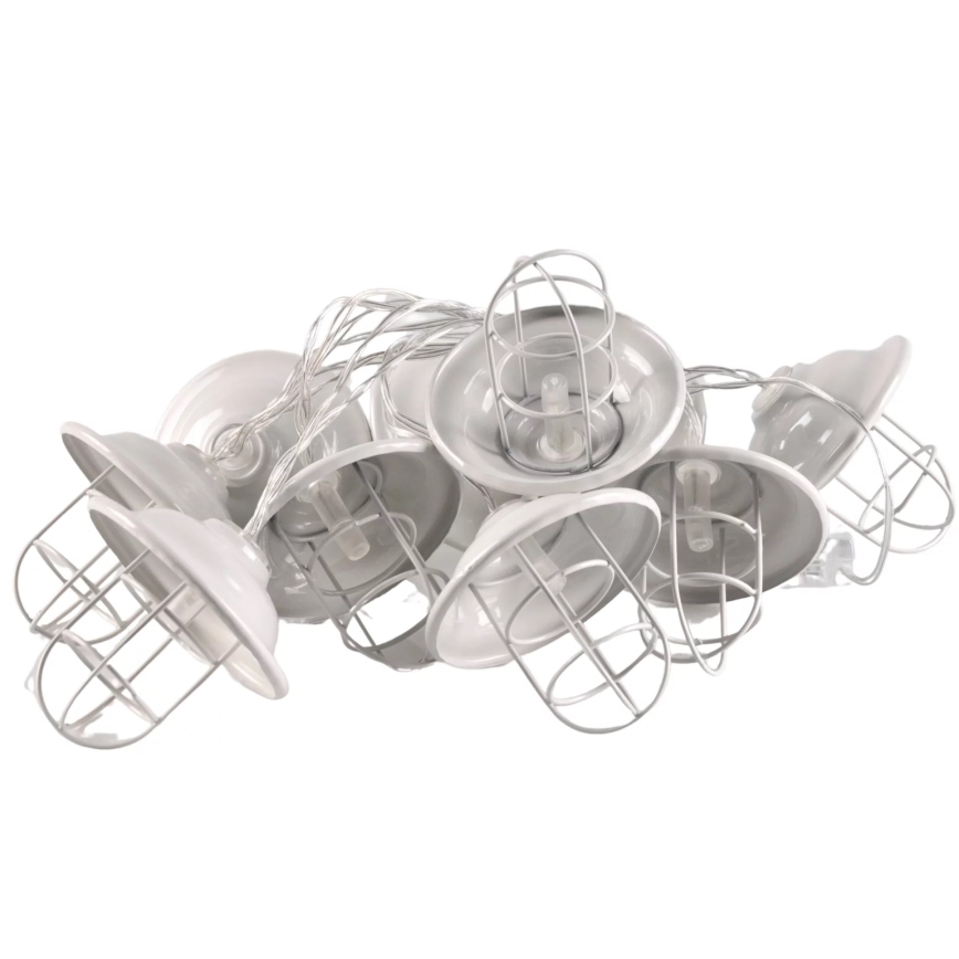 LED Utomhus dekorativbelysninging LOFT 10xLED/2xAA