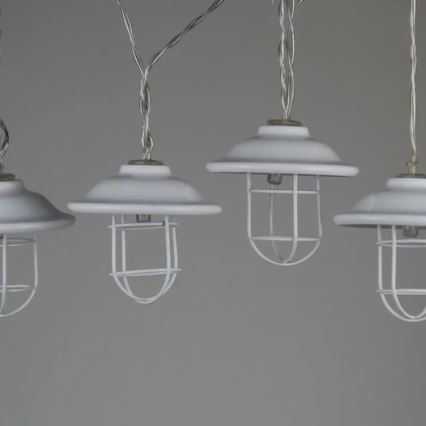 LED Utomhus dekorativbelysninging LOFT 10xLED/2xAA