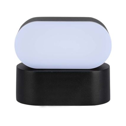 LED Utomhus flexibel vägglampa LED/5W/230V 3000K IP65 svart