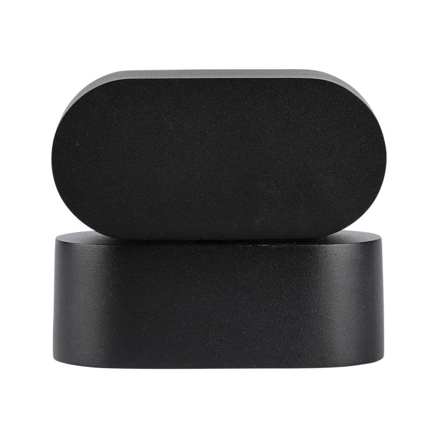 LED Utomhus flexibel vägglampa LED/5W/230V 3000K IP65 svart