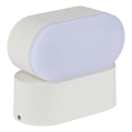 LED Utomhus flexibel vägglampa LED/5W/230V 3000K IP65 vit