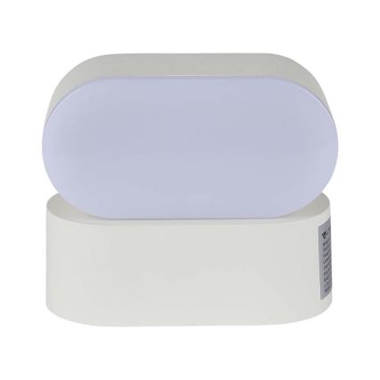 LED Utomhus flexibel vägglampa LED/5W/230V 3000K IP65 vit