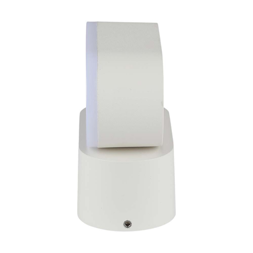 LED Utomhus flexibel vägglampa LED/5W/230V 3000K IP65 vit