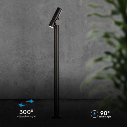 LED Utomhus flexible lampa LED/4W/230V 4000K IP44 100 cm svart
