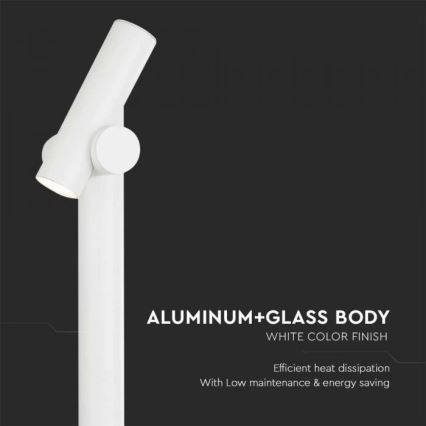 LED Utomhus flexible lampa LED/4W/230V 4000K IP44 100 cm vit