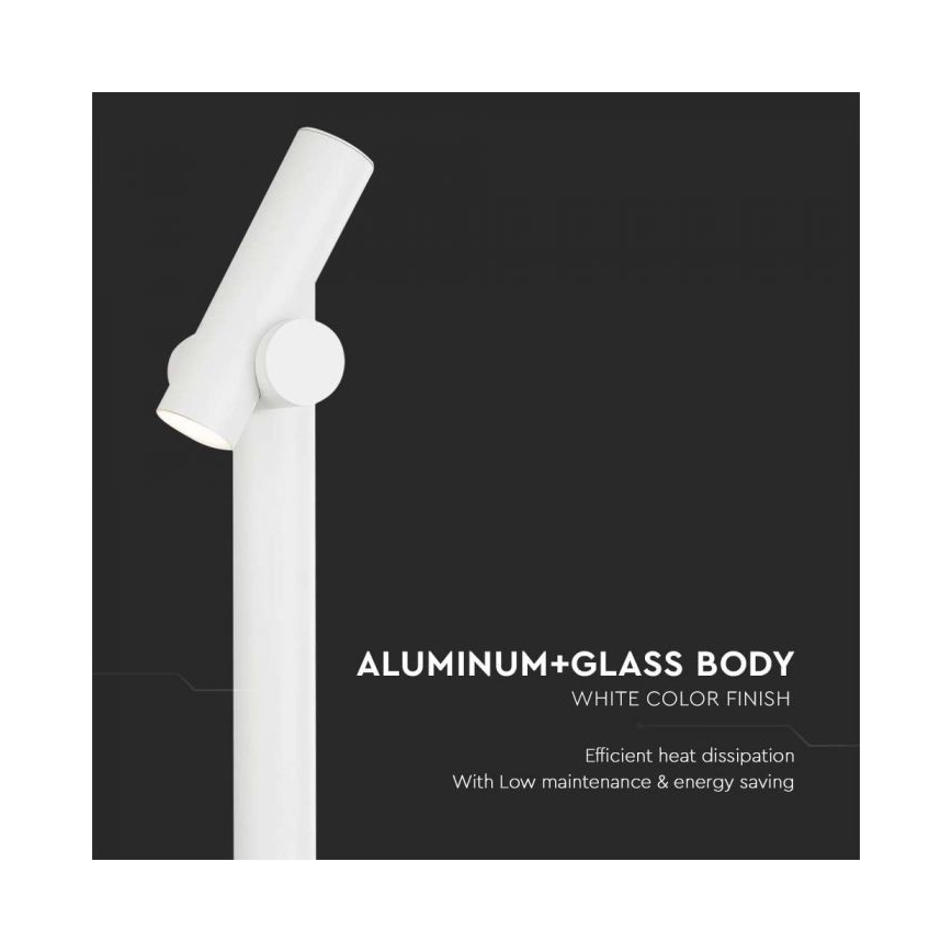 LED Utomhus flexible lampa LED/4W/230V 4000K IP44 100 cm vit
