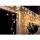 LED Utomhus Jul ljusgardin 120xLED/8 funktioner 9m IP44 varm vit