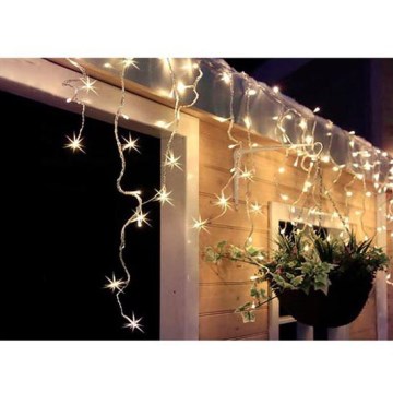LED Utomhus Jul ljusgarding 360xLED/8 funktioner 15m IP44 varm vit