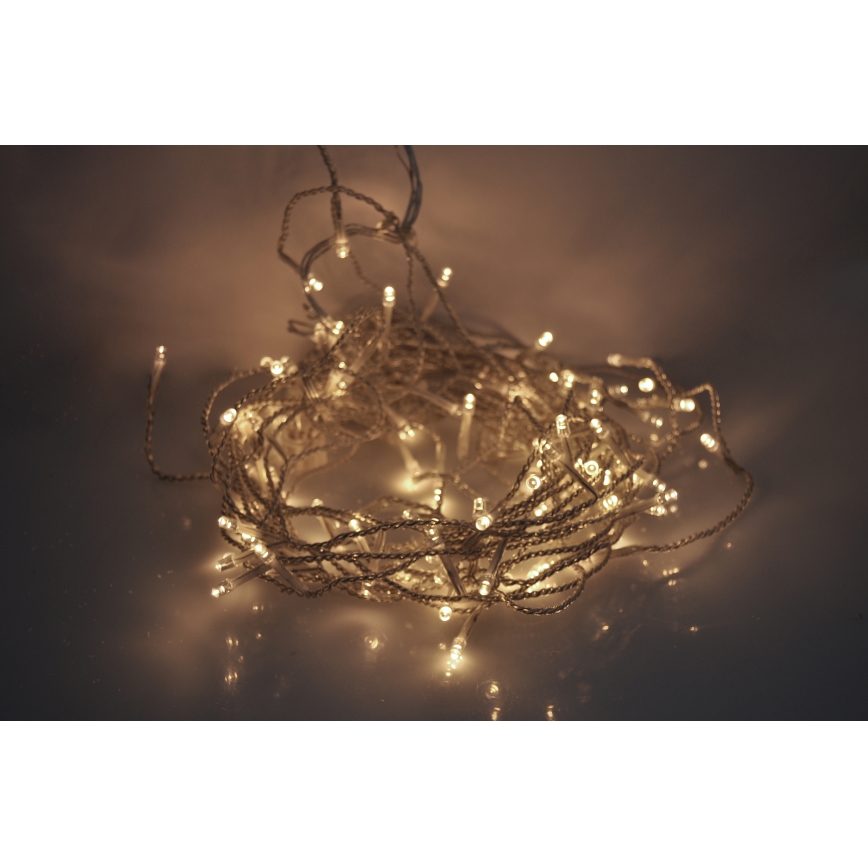 LED Utomhus Jul ljusgarding 360xLED/8 funktioner 15m IP44 varm vit