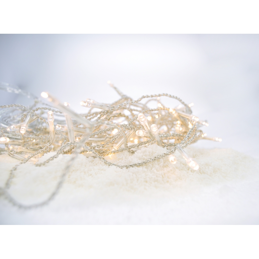 LED Utomhus Jul ljusgarding 360xLED/8 funktioner 15m IP44 varm vit