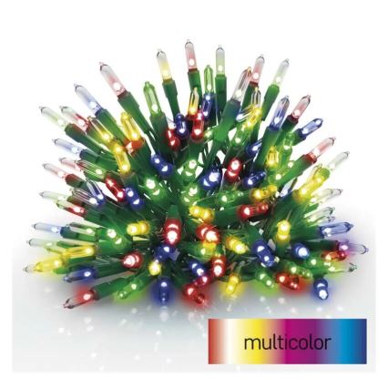 LED Utomhus julbelysning 150xLED/27,35m IP44 multicolor