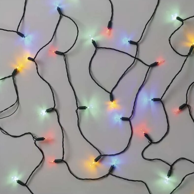 LED Utomhus julbelysning 150xLED/27,35m IP44 multicolor